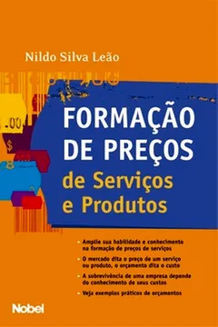 Livro Formação de Preços de Serviços e Produtos - Resumo, Resenha, PDF, etc.