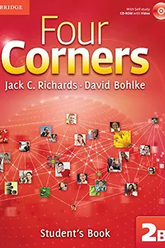 Capa do livro Four Corners 2B Student's Book [With CDROM]