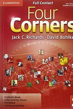 Capa do livro Four Corners Level 2 Full Contact a with Self-Study CD-ROM