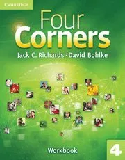 Capa do livro Four Corners Level 4 Workbook
