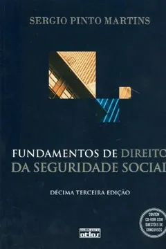 Livro Fundamentos De Direito De Seguridade Social - Resumo, Resenha, PDF, etc.