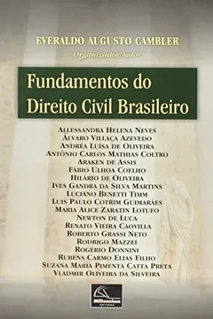 Capa do livro Fundamentos Do Direito Civil Brasileiro