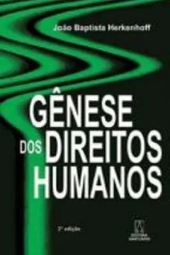 Livro Genese Dos Direitos Humanos - Resumo, Resenha, PDF, etc.