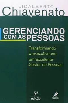 Capa do livro Gerenciando com as Pessoas