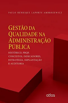 Livro Gestao Da Qualidade Na Administracao Publica - Resumo, Resenha, PDF, etc.