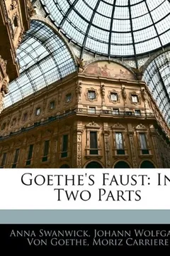 Livro Goethe's Faust: In Two Parts - Resumo, Resenha, PDF, etc.