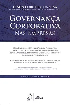Livro Governança Corporativa Nas Empresas - Resumo, Resenha, PDF, etc.
