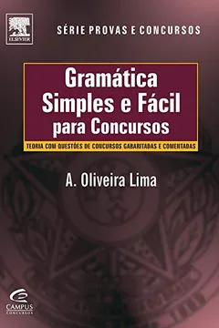 Livro Gramática Simples e Fácil Para Concursos - Resumo, Resenha, PDF, etc.