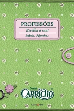 Livro Guia Capricho. Profissões - Resumo, Resenha, PDF, etc.