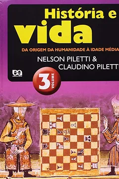 Capa do livro História e Vida - Volume 3