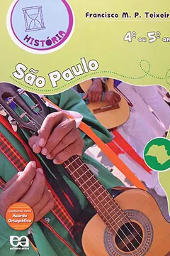 Capa do livro História. São Paulo