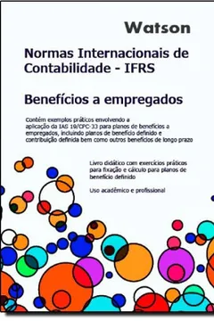 Livro IFRS: Benefícios A Empregados - Resumo, Resenha, PDF, etc.