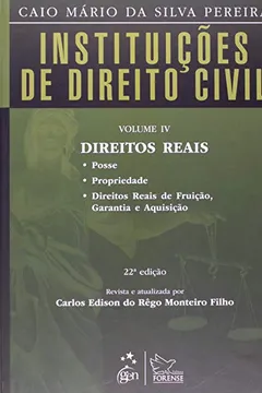 Livro Instituicoes De Direito Civil - V. 04 - Direitos Reais - Resumo, Resenha, PDF, etc.