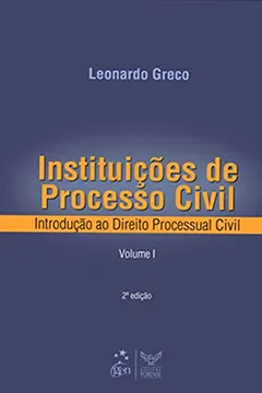 Livro Instituiçoes De Processo Civil - Resumo, Resenha, PDF, etc.