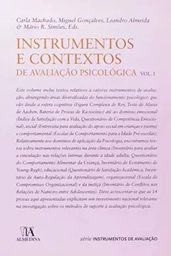 Livro Instrumentos E Contextos De Avaliacao Psicologica - Volume 1 - Resumo, Resenha, PDF, etc.