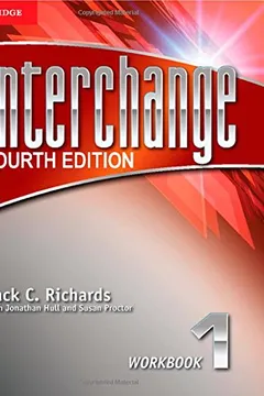 Capa do livro Interchange Level 1 Workbook