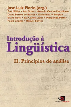 Livro Introdução à Linguística II. Princípios de Análise - Resumo, Resenha, PDF, etc.