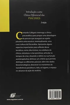 Livro Introdução a Uma Clínica Diferencial das Psicoses - Resumo, Resenha, PDF, etc.
