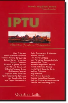 Capa do livro IPTU. Aspectos Jurídicos Relevantes