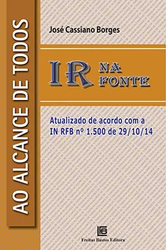Livro IRF ao Alcance de Todos - Resumo, Resenha, PDF, etc.