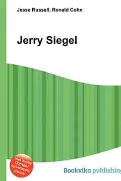 Livro Jerry Siegel - Resumo, Resenha, PDF, etc.
