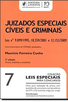 Livro Juizados Especiais Cíveis E Criminais - Coleção Leis Especiais Para Concursos - Volume 7 - Resumo, Resenha, PDF, etc.