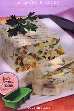 Capa do livro Kit Terrines Salgados e Doces. Receitas com Alternativas de Ingredientes Funcionais e Light - Série Média