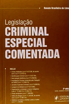 Livro Legislação Criminal Especial Comentada - Volume Único - Resumo, Resenha, PDF, etc.