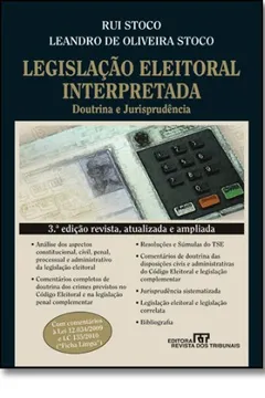 Livro Legislaçao Eleitoral Interpretada. Doutrina E Jurisprudencia - Resumo, Resenha, PDF, etc.