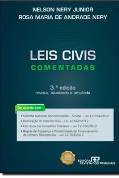 Livro Leis Civis Comentadas - Resumo, Resenha, PDF, etc.