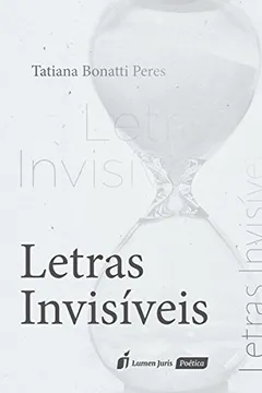 Capa do livro Letras Invisíveis. 2016