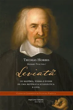 Capa do livro Leviatã. Ou Matéria, Forma e Poder de Uma República Eclesiástica e Civil