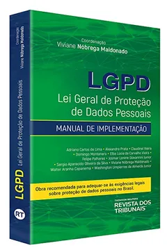 Livro Lgpd Lei Geral De Proteção De Dados Pessoais - Manual De Implementação - Resumo, Resenha, PDF, etc.