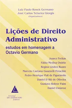 Livro Lições De Direito Administrativo - Resumo, Resenha, PDF, etc.
