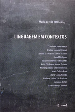 Capa do livro Linguagem Em Contextos