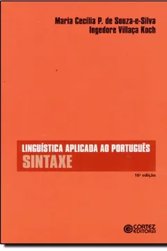 Livro Linguística Aplicada ao Português. Sintaxe - Resumo, Resenha, PDF, etc.