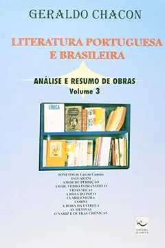 Livro Literatura Portuguesa E Brasileira - Volume 3 - Resumo, Resenha, PDF, etc.