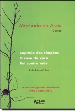 Capa do livro Machado De Assis. Contos. Capitulo Dos Chapeus, O Caso Da Vara, Pai Contr