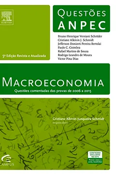 Livro Macroeconomia. Questões ANPEC - Resumo, Resenha, PDF, etc.