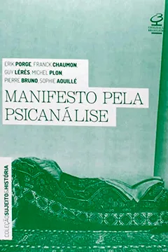 Livro Manifesto Pela Psicanálise - Resumo, Resenha, PDF, etc.
