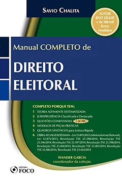 Livro Manual Completo de Direito Eleitoral - Resumo, Resenha, PDF, etc.