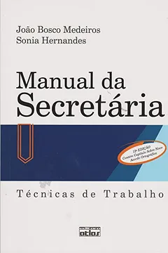 Livro Manual da Secretária. Técnicas de Trabalho - Resumo, Resenha, PDF, etc.