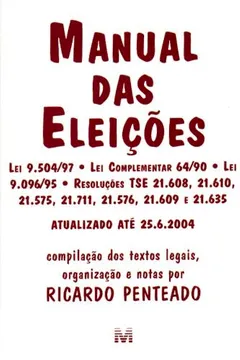 Livro Manual das Eleições - Resumo, Resenha, PDF, etc.