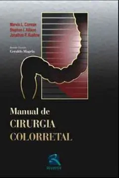 Livro Manual De Cirurgia Colorretal - Resumo, Resenha, PDF, etc.