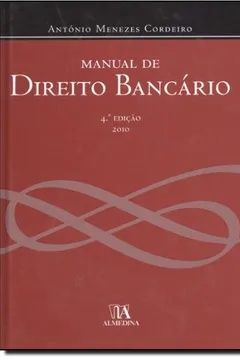 Livro Manual De Direito Bancario - Resumo, Resenha, PDF, etc.