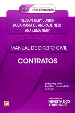 Livro Manual de Direito Civil. Contratos - Coleção Manuais Instrumentais Para Graduaçao - Resumo, Resenha, PDF, etc.