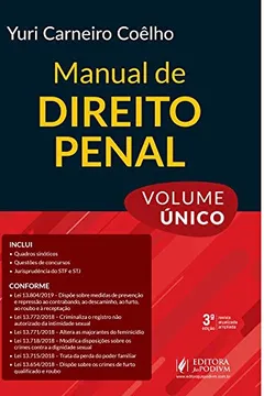 Livro Manual de Direito Penal - Resumo, Resenha, PDF, etc.
