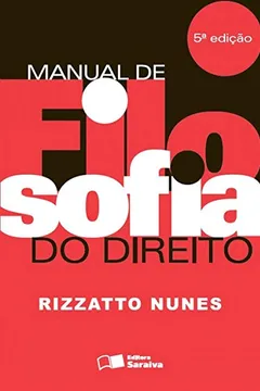 Livro Manual de Filosofia do Direito - Resumo, Resenha, PDF, etc.