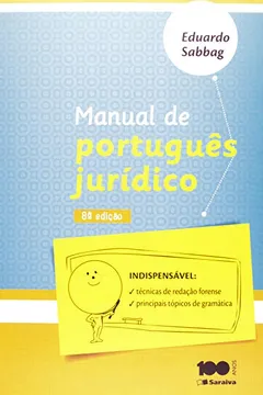 Livro Manual de Português Jurídico - Resumo, Resenha, PDF, etc.