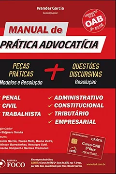 Livro Manual de Práticas Advocatícias - Resumo, Resenha, PDF, etc.